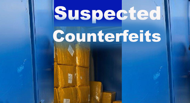 Suspected counterfeits 1
